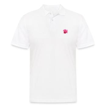 Rose - Polo Homme - blanc - Devant - Kai (181cm)