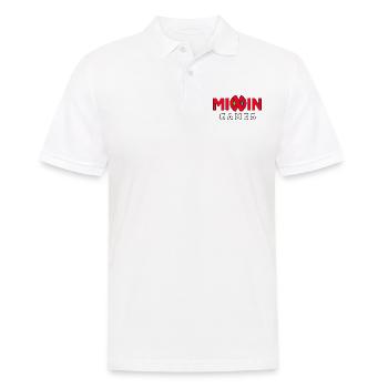 Mixin Games: Reloaded - Men's Polo Shirt - white - Front - Kai (181cm)