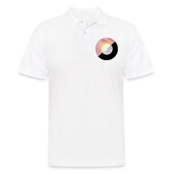 Été | Soleil | Lune | Coucher de soleil - Polo Homme - blanc - Devant - Kai (181cm)