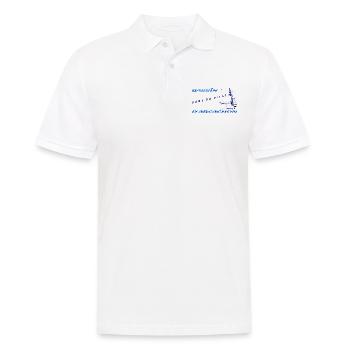 Pilat Dune Treppenhaus - Männer Poloshirt - Weiß - Vorne - Kai (181cm)