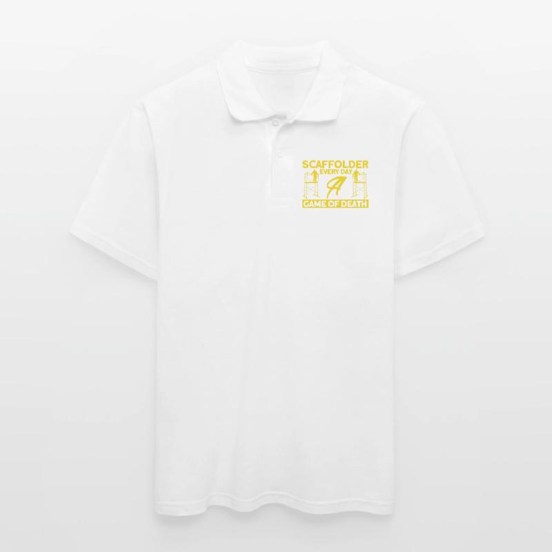Échafaudage Échafaudage Échafaudage Échafaudage Constructeur Cadeau Polo Homme