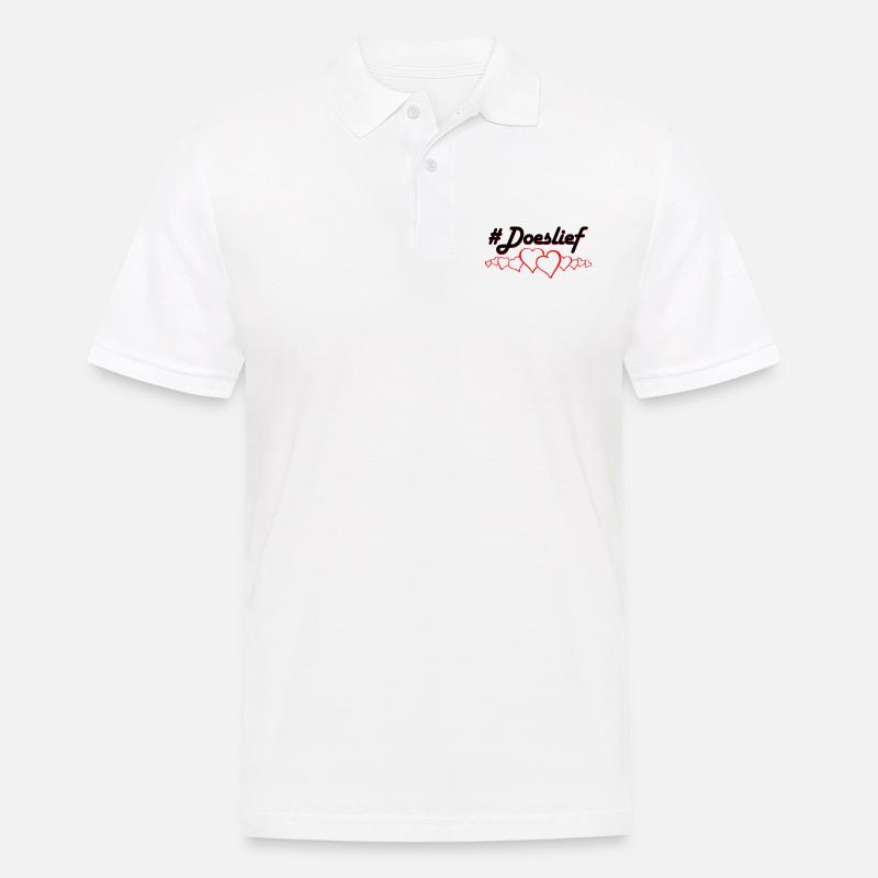 #FOLDING - Men's Polo Shirt - white