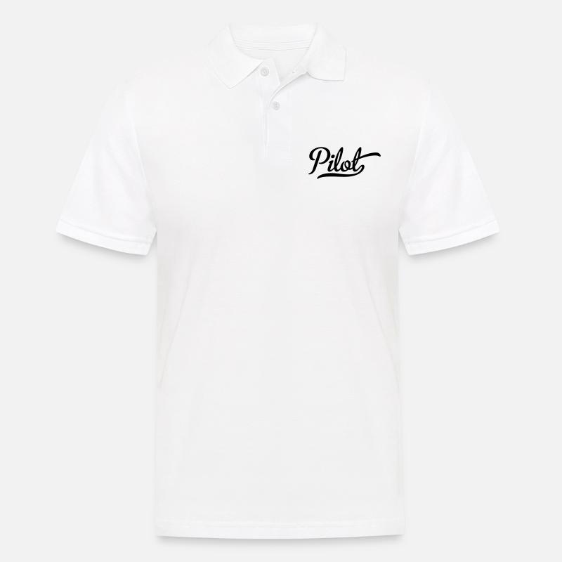 pilot - Men's Polo Shirt - white