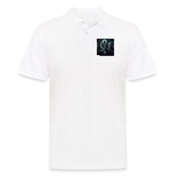 Les amis de la soirée - Polo Homme - blanc - Devant - Kai (181cm)