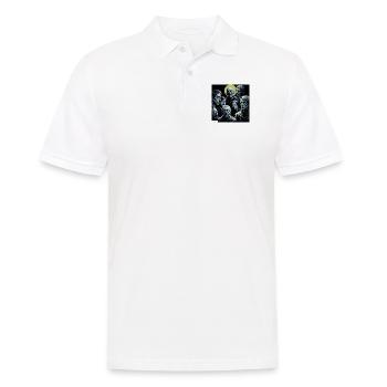 Amis les plus sombres - Polo Homme - blanc - Devant - Kai (181cm)