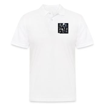Monster Menschen Porträt - Männer Poloshirt - Weiß - Vorne - Kai (181cm)
