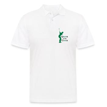 Golf - Männer Poloshirt - Weiß - Vorne - Kai (181cm)