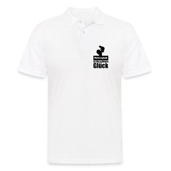 Mutterglück Mutter Muttertag Geburt Geschenk - Männer Poloshirt - Weiß - Vorne - Kai (181cm)