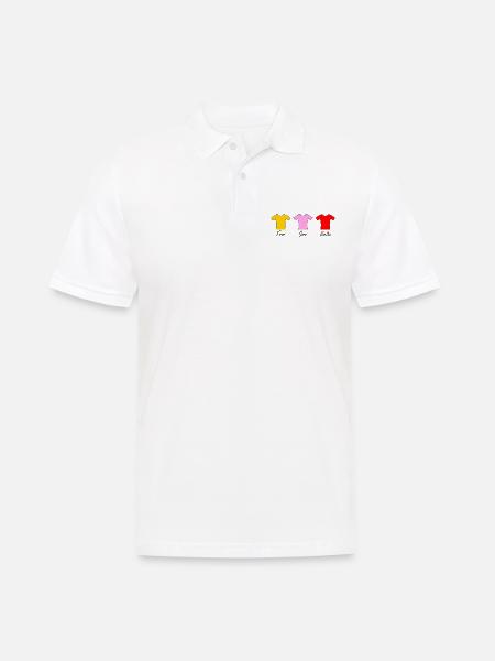 Tour Giro Vuelta - Men's Polo Shirt - white