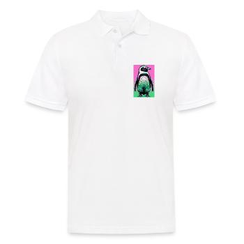 penguin - Men's Polo Shirt - white - Front - Kai (181cm)