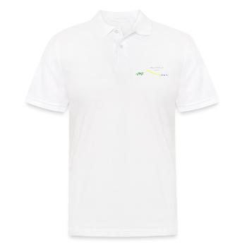 DUNE DER PILAT-ZEICHNUNG - Männer Poloshirt - Weiß - Vorne - Kai (181cm)