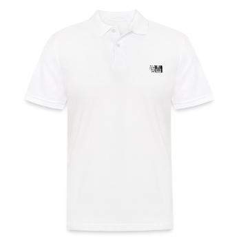 PixelArt - Floppy Disk - Männer Poloshirt - Weiß - Vorne - Kai (181cm)