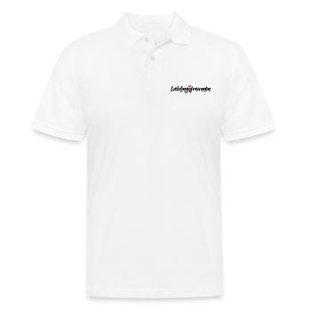 Lieblingsfreundin beste Freundin Spruch Geschenk - Männer Poloshirt - Weiß - Vorne - Kai (181cm)