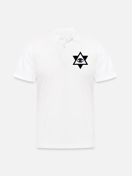 L'oeil de Dieu 3c - Polo Homme - blanc