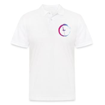Saut à la perche - Polo Homme - blanc - Devant - Kai (181cm)