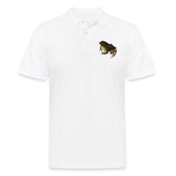 frog toad toad frog illustration drawing vintage - Men's Polo Shirt - white - Front - Kai (181cm)