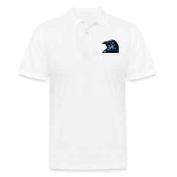Das Geheimnis des Raben - Männer Poloshirt - Weiß - Vorne - Kai (181cm)