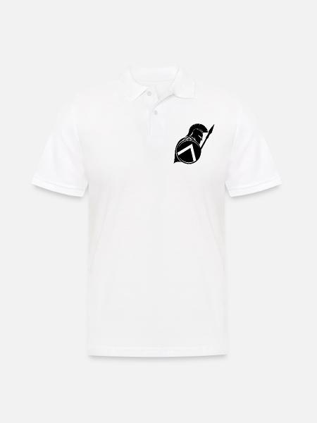 Spartan - Men's Polo Shirt - white