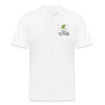 Chameleon - Männer Poloshirt - Weiß - Vorne - Kai (181cm)