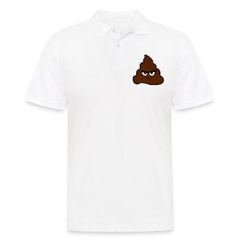 Poop Pile Emoji - Men's Polo Shirt - white - Front - Kai (181cm)