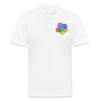Colorful - Men's Polo Shirt - white - Front - Kai (181cm)