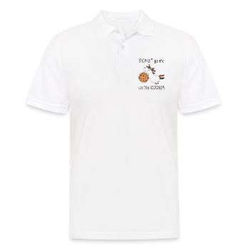 Unicorn Donut Go moi sur le biscuit avec cookies - Polo Homme - blanc - Devant - Kai (181cm)