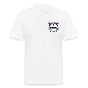 L’équipe de Mykonos 2024 - Polo Homme - blanc - Devant - Kai (181cm)