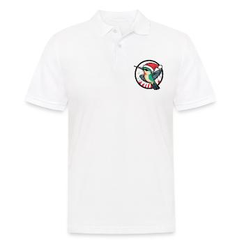 Colibri Oiseau Noël Noël - Polo Homme - blanc - Devant - Kai (181cm)