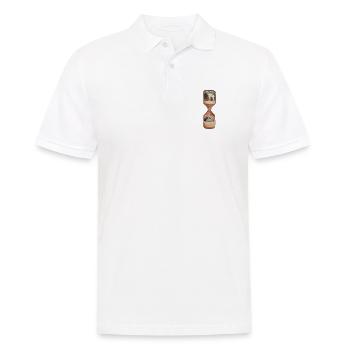 Klimawandel Rettet den Planeten Klimastreik - Männer Poloshirt - Weiß - Vorne - Kai (181cm)