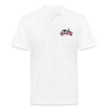 Sei Giorni 6-Tages Rallye Schaltroller 2Takt Italy - Männer Poloshirt - Weiß - Vorne - Kai (181cm)