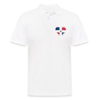 République dominicaine - Polo Homme - blanc - Devant - Kai (181cm)