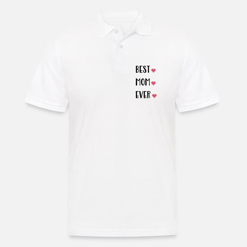 Mutter - Männer Poloshirt - Weiß