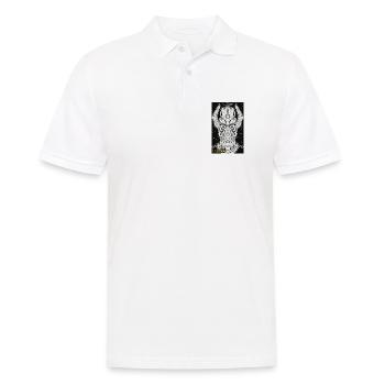 Lonely - Männer Poloshirt - Weiß - Vorne - Kai (181cm)