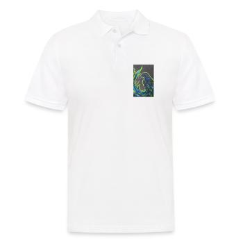 Phénix en plumage néon - Polo Homme - blanc - Devant - Kai (181cm)