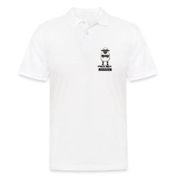 Bevor Du Fragst Nääääh Grummeliges Schaf Für - Männer Poloshirt - Weiß - Vorne - Kai (181cm)