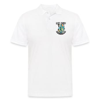 Say Hello To My Little Friend Great Dane - Men's Polo Shirt - white - Front - Kai (181cm)