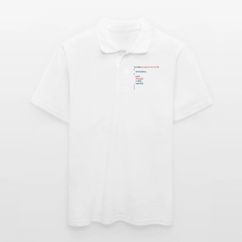 Computerprogrammierer Codierer Software Engineers Geschenk Männer Poloshirt