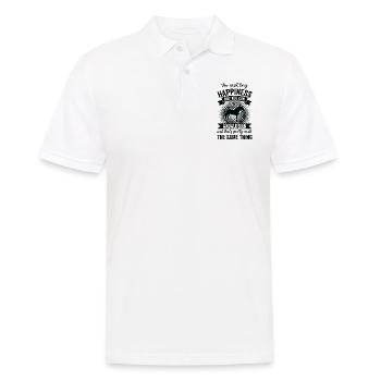 Équitation - Cheval andalou - Polo Homme - blanc - Devant - Kai (181cm)