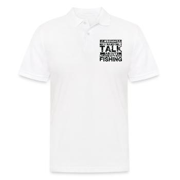 Pêche - Achigan à grande bouche - Polo Homme - blanc - Devant - Kai (181cm)