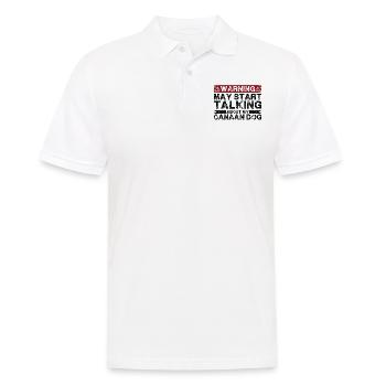 Parler du chien canaan - Polo Homme - blanc - Devant - Kai (181cm)