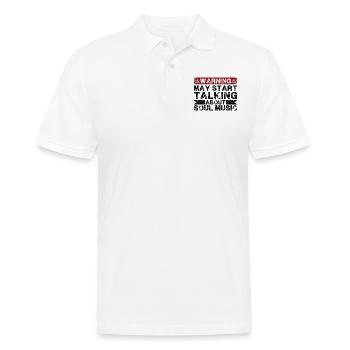 Apropos Soulmusik - Männer Poloshirt - Weiß - Vorne - Kai (181cm)