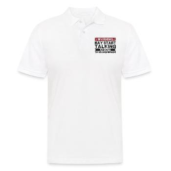 Speaking of whole blood - Men's Polo Shirt - white - Front - Kai (181cm)