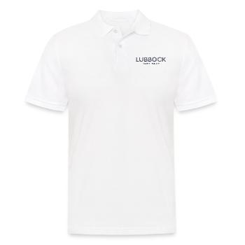 USA City Coordinates - Lubbock - Men's Polo Shirt - white - Front - Kai (181cm)