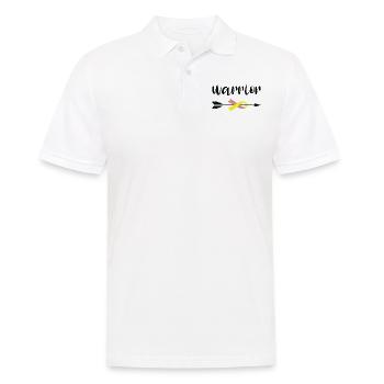 Cancer de la vessie du ruban en porte-à-faux - Polo Homme - blanc - Devant - Kai (181cm)