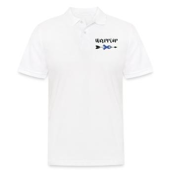 Warrior Ribbon comme prise de conscience - Polo Homme - blanc - Devant - Kai (181cm)