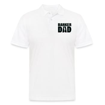 Emploi - Banker Papa - Polo Homme - blanc - Devant - Kai (181cm)
