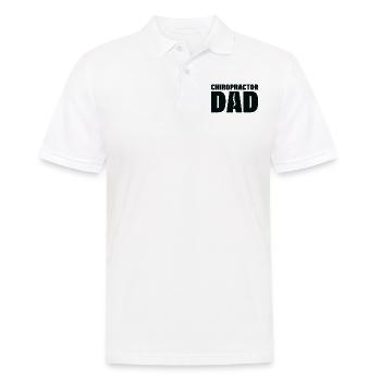 Job - Chiropraktiker Papa - Männer Poloshirt - Weiß - Vorne - Kai (181cm)