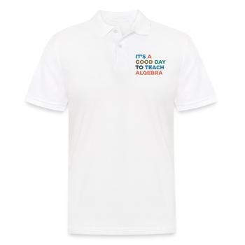 Enseigner les professeurs d’algèbre - Polo Homme - blanc - Devant - Kai (181cm)