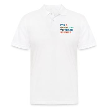 Enseigner les professeurs de sciences - Polo Homme - blanc - Devant - Kai (181cm)