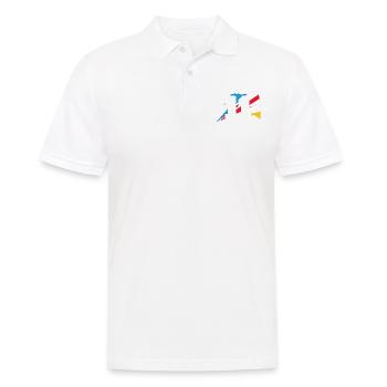 L’âge n’est qu’un chiffre - 11e anniversaire - Polo Homme - blanc - Devant - Kai (181cm)